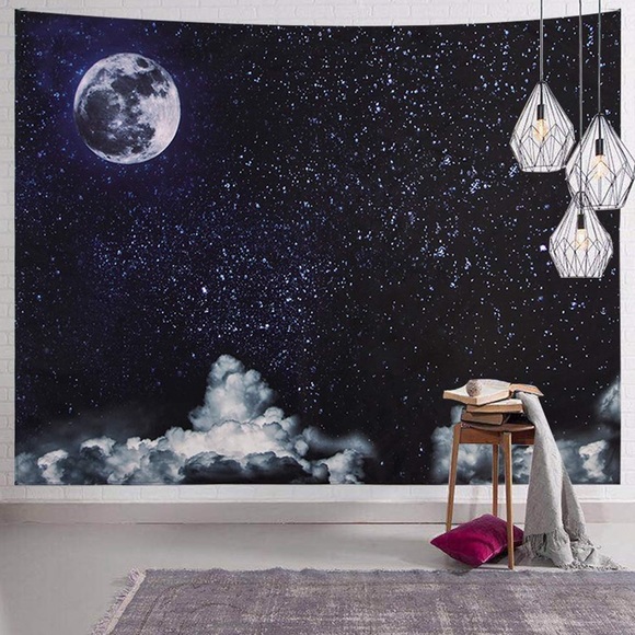 Galaxy Universe Planet Stars Wall Tapestry Hanging Outer